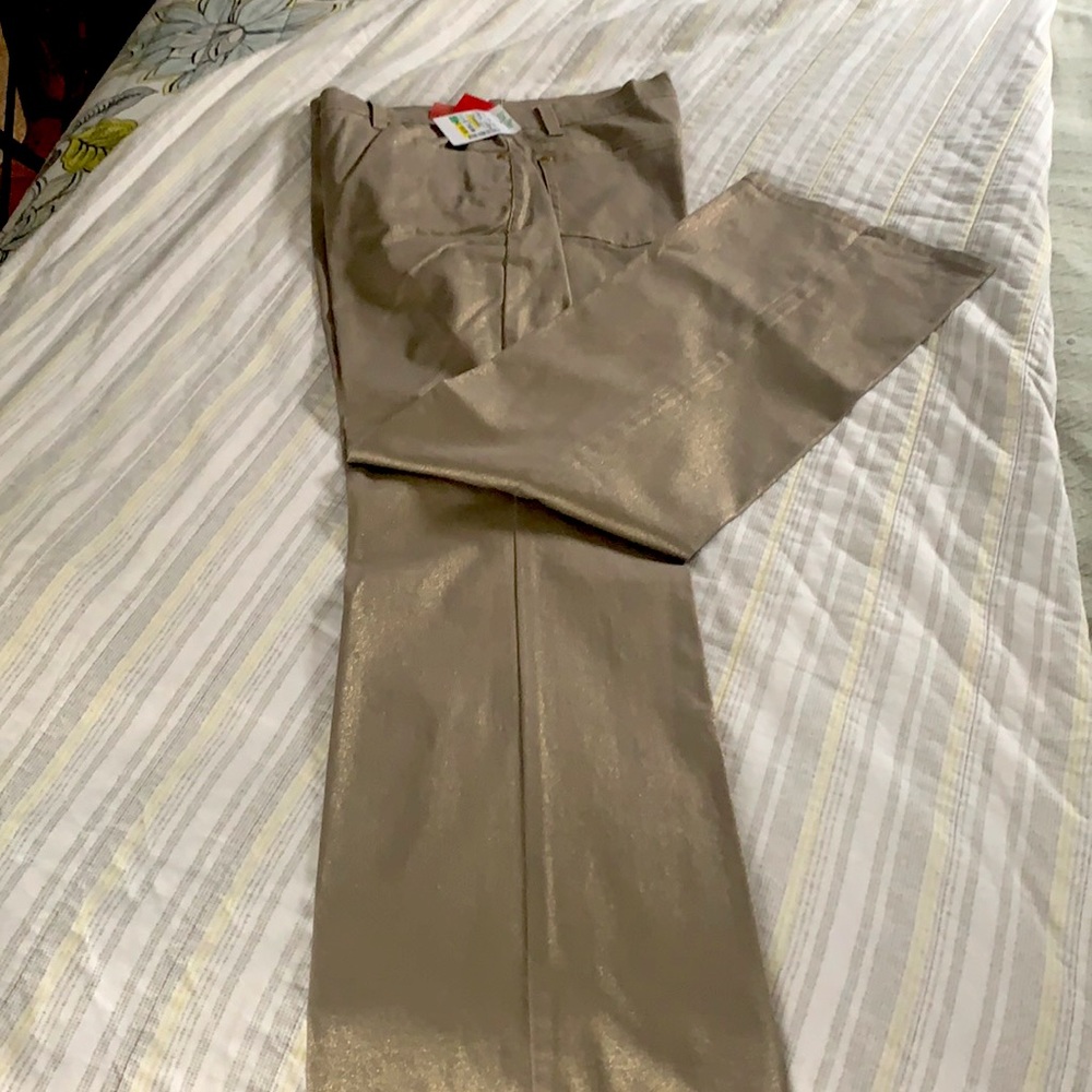 V Christina Gold 5 pocket  bootleg jeans